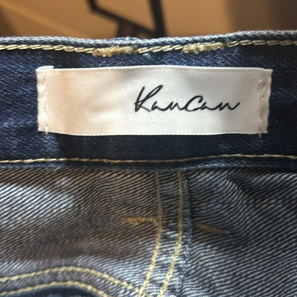 Kan Can Ultra High Rise Button Fly 90's Wide Leg Jeans Size 11/29 - Picture 8 of 11